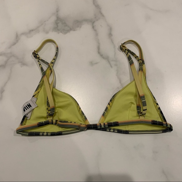 Princess Polly Twiin As if clueless yellow plaid bikini set Size Small - Picture 11 of 11